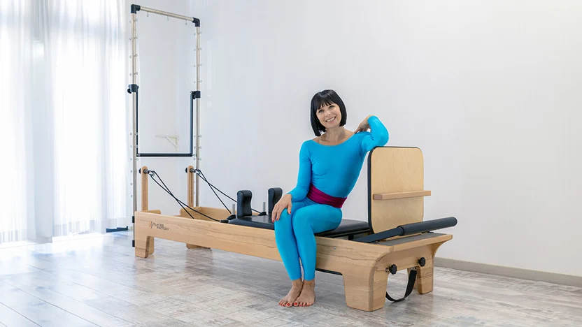 elisabetta persia master trainer meridian pilates academy corso reformer 3